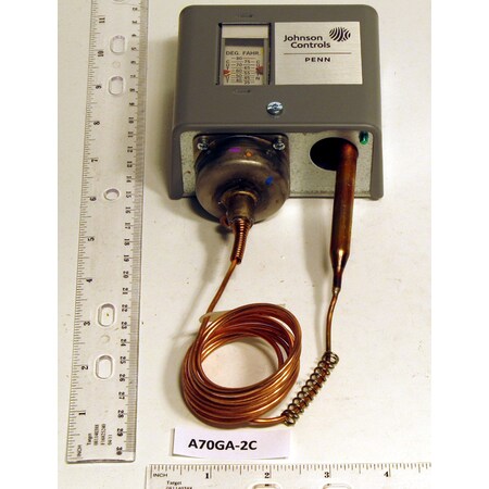 Johnson Controls A70Ga-2C 35/80F; Diff 3 To 30F A70GA-2C